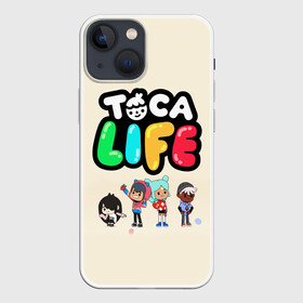 Чехол для iPhone 13 mini с принтом Toca Boca Рита, Зик, Нари, Леон в Новосибирске,  |  | toca boca | детская игра | зик | игра | леон | лого | логотип | нари | персонажи | прикоснуться ко рту | рита | тока бока