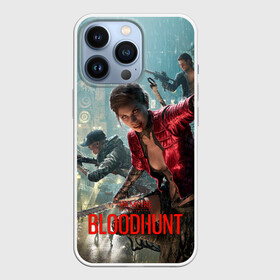 Чехол для iPhone 13 Pro с принтом Vampire: The Masquerade   Bloodhunt в Новосибирске,  |  | battle | bloodhunt | free | game | masquerade | night | play | prague | royale | to | vampire | битва | вампиры | девушка | игра | королевская | кровавая | маскарад | ночь | охота | прага