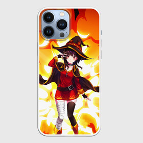 Чехол для iPhone 13 Pro Max с принтом MeguminKonoSuba в Новосибирске,  |  | anime | konosuba | manga | megumin | witch | аниме | ведьма | ведьмы | взрыв | манга | мегумин | прекрасный мир | юн юн | юнюн