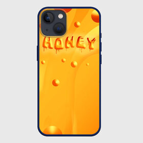 Чехол для iPhone 13 с принтом Медовая волна |  Honey wave в Новосибирске,  |  | Тематика изображения на принте: honey | wave | волна | мёд | милая | милый | сладость