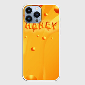 Чехол для iPhone 13 Pro Max с принтом Медовая волна |  Honey wave в Новосибирске,  |  | Тематика изображения на принте: honey | wave | волна | мёд | милая | милый | сладость