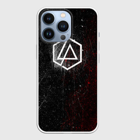 Чехол для iPhone 13 Pro с принтом Linkin Park Logo | Линкин Парк в Новосибирске,  |  | album | bennington | chester | green | grunge | linkin park | mike | music | rock | shinoda | style | альбом | беннингтон | гитара | гранж | линкин парк | логотип | музыка | надпись | певец | полосы | потертости | рок | честер | шинода