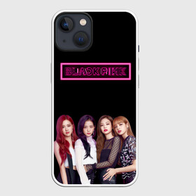 Чехол для iPhone 13 с принтом BLACKPINK NEON в Новосибирске,  |  | black | blackpink | bts | jennie | jisoo | kim | kpop | lalisa | lisa | manoban | park | pink | rose | young | бтс | дженни | джису | ён | ким | лалиса | лиса | манобан | пак | розэ | че