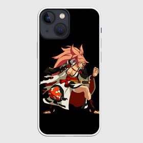 Чехол для iPhone 13 mini с принтом Baiken Sprite в Новосибирске,  |  | Тематика изображения на принте: game | games | ggs | guilty gear | guilty gear strive | гилти гир стрэйв | игра | игры