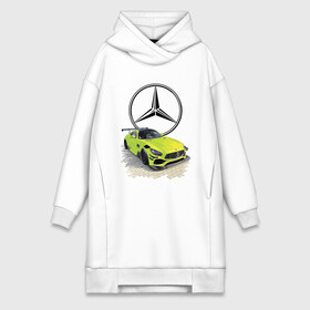 Платье-худи хлопок с принтом Mercedes V8 BITURBO Racing в Новосибирске,  |  | car | force | germany | mercedes | power | prestige | racing | v8 biturbo | автомобиль | германия | гонка | мерседес | мощь | сила | тачка | точило