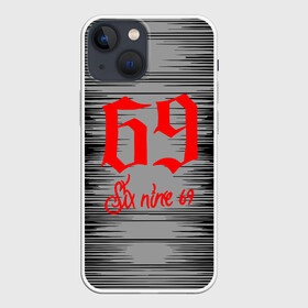 Чехол для iPhone 13 mini с принтом 6IX9INE, в Новосибирске,  |  | 6ix9ine | 6ix9ine акула | daniel hernandez | gooba | rap | shark | six nine | tekashi | акула | даниэль эрнандес | музыка | реп | сикс найн | текаши