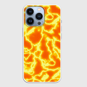 Чехол для iPhone 13 Pro с принтом Огненная вспышка в Новосибирске,  |  | Тематика изображения на принте: abstract | fire | flame | flash | gradient | lightning | neon | orange | абстракция | в огне | взрыв | вспышка | горящий | градиент | лава | молния | неоновый | огненные молнии | огонь | оранжевый принт | переливы | пламя | пожар