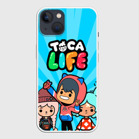 Чехол для iPhone 13 с принтом ТОКА БОКА ГЕРОИ ИГРЫ | TOCA BOCA HERO в Новосибирске,  |  | digital toys | gamer | games | helicopter taxi | pets | toca boca | toca hair salon | toca kitchen | toca life | toca life city | toca life worl | toca tea party | video games | игры