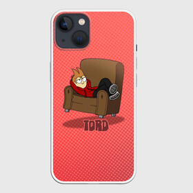 Чехол для iPhone 13 с принтом Торд на чиле в Новосибирске,  |  | имя | кресло | отдых | парень | персонаж