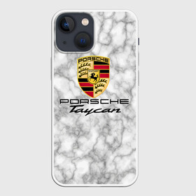 Чехол для iPhone 13 mini с принтом [Porsche Taycan]   Как у Литвина в Новосибирске,  |  | auto | porsche | taycan | авто | автомобиль | бренд | марка | порше | тайкан