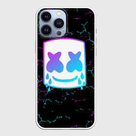 Чехол для iPhone 13 Pro Max с принтом MARSHMELLO NEON | МАРШМЕЛЛО НЕОН. в Новосибирске,  |  | america | dj | halloween | marshmello | marshmello halloween | usa | америка | маршмелло | маршмелло хеллоуин | хеллоуин