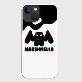 Чехол для iPhone 13 mini с принтом MARSHMELLO MELT: МАРШМЕЛЛО в Новосибирске,  |  | america | dj | halloween | marshmello | marshmello halloween | usa | америка | маршмелло | маршмелло хеллоуин | хеллоуин