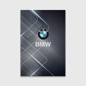 Обложка для паспорта матовая кожа с принтом [BMW] Logo в Новосибирске, натуральная матовая кожа | размер 19,3 х 13,7 см; прозрачные пластиковые крепления | Тематика изображения на принте: bmw | bmw performance | m | motorsport | performance | бмв | моторспорт