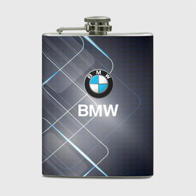 Фляга с принтом [BMW] Logo в Новосибирске, металлический корпус | емкость 0,22 л, размер 125 х 94 мм. Виниловая наклейка запечатывается полностью | Тематика изображения на принте: bmw | bmw performance | m | motorsport | performance | бмв | моторспорт