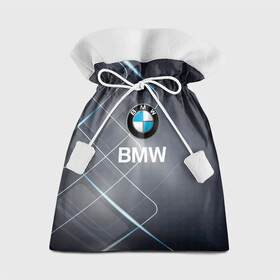 Подарочный 3D мешок с принтом [BMW] Logo в Новосибирске, 100% полиэстер | Размер: 29*39 см | Тематика изображения на принте: bmw | bmw performance | m | motorsport | performance | бмв | моторспорт