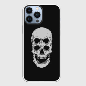 Чехол для iPhone 13 Pro Max с принтом Terrible Skull в Новосибирске,  |  | bone | bones | halloween | horrible | monster | mutant | old | scary | siamese | sinister | skeleton | skull | terrible | twin | близнец | зловещий | кости | кость | монстр | мутант | сиамский | скелет | старый | страшный | ужасный | хэллоуин | череп