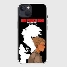 Чехол для iPhone 13 с принтом Слеза Гароу One Punch Man в Новосибирске,  |  | garo | garow | ningen kaijin | one punch man | one punchman | onepunchman | tareo | urufuman | wolfman | аниме | бэнг | ван панч мен | ванпанчмен | гаро | гароу | манга | монстр | охотник на героев | человек одинудар | человек одного удара