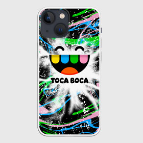Чехол для iPhone 13 mini с принтом Toca Boca: Весельчак. в Новосибирске,  |  | toca boca | toca life world | игра | тока бока | тока бока лайф | туса воса
