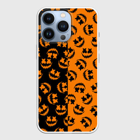 Чехол для iPhone 13 Pro с принтом УЛЫБКА ТЫКВЫ   ХЕЛЛОУИН в Новосибирске,  |  | bats | bones | ghost | halloween | pumpkin | skull | кости | летучие мыши | приведение | призрак | скелет | тыква | хеллоуин | хоррор | хэллоуин