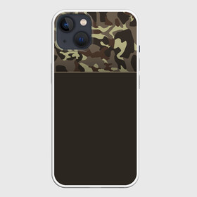 Чехол для iPhone 13 с принтом Камуфляж 3.0 в Новосибирске,  |  | военное | зеленое | камуфляж | пестрый | яркий