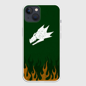 Чехол для iPhone 13 с принтом Саламандры (цвет легиона) в Новосибирске,  |  | astartes | dragon | fire | legion | salamanders | space marine | vulkan | waha | warhammer | астартес | вархаммер | ваха | вулкан | дракон | космодесант | легион | огонь | саламандры