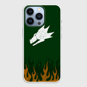 Чехол для iPhone 13 Pro с принтом Саламандры (цвет легиона) в Новосибирске,  |  | Тематика изображения на принте: astartes | dragon | fire | legion | salamanders | space marine | vulkan | waha | warhammer | астартес | вархаммер | ваха | вулкан | дракон | космодесант | легион | огонь | саламандры