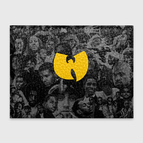 Обложка для студенческого билета с принтом WU TANG CLAN ЛЕГЕНДЫ РЕПА в Новосибирске, натуральная кожа | Размер: 11*8 см; Печать на всей внешней стороне | Тематика изображения на принте: wu tang | wu tang clan | wu tang logo | wutang clan | ву танг | ву танг клан | ву танг лого