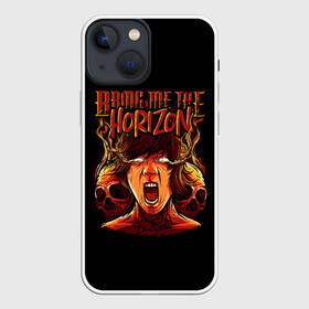 Чехол для iPhone 13 mini с принтом BMTH | BRING ME THE HORIZON в Новосибирске,  |  | bmth | bring me the horizon | rock | зарубежный рок | музыка | рок