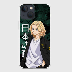 Чехол для iPhone 13 mini с принтом Майки, Токийские мстители в Новосибирске,  |  | anime | manjirou | manjirou sano | sano | tokyo revengers | аниме | майки | манджиро | мандзиро | мандзиро сано | мики | сано | токийские мстители | тосва