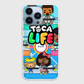 Чехол для iPhone 13 Pro с принтом Toca Boca | Тока Бока аттракцион в Новосибирске,  |  | toca boca | детская игра | игра | лого | логотип | персонажи | прикоснуться ко рту | тока бока