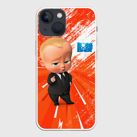 Чехол для iPhone 13 mini с принтом Босс Молокосос   Boss Baby в Новосибирске,  |  | baby | babycorp | boss | босс | бэбикорп | молокосос | темплтон