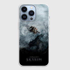 Чехол для iPhone 13 Pro с принтом Победа над драконом в Новосибирске,  |  | bethesda | elder scrolls | game | games | бесезда | игра | игры | свитки | элдер скролс