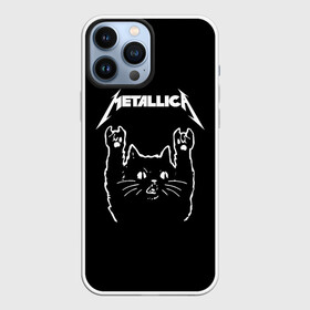 Чехол для iPhone 13 Pro Max с принтом Meowtallica. в Новосибирске,  |  | metallica | кот | котэ | металлика | музыка | рок