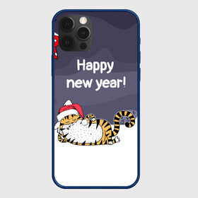 Чехол для iPhone 12 Pro Max с принтом Happy New Year 2022 Тигр в Новосибирске, Силикон |  | Тематика изображения на принте: 2022 | год тигра | новый год | новый год 2022 | символ года | тигр | тигренок | тигрица | тигры