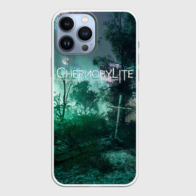 Чехол для iPhone 13 Pro Max с принтом Chernobylite игровой арт в Новосибирске,  |  | art | chernobylite | game | horror | shooter | арт | выживалка | зона | игра | лес | ночь | отчуждения | рыжий | рыжий лес | химинюк | хоррор | чернобыль