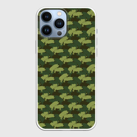 Чехол для iPhone 13 Pro Max с принтом Свиньи 18+ (камуфляж) в Новосибирске,  |  | love | playboy | боров | год кабана | год свиньи | грязнуля | для влюбленных | животные | кабан | камуфляж | любовь | милитари | плейбой | поросенок | прикол | пятачок | садо мазо | свиньи | секач
