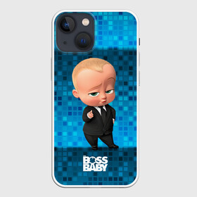 Чехол для iPhone 13 mini с принтом Серьезный Босс молокосос в Новосибирске,  |  | baby | boss | boss baby | босс | босс молокосос | маленький босс | малыш | мальчик | молокосос | ребенок