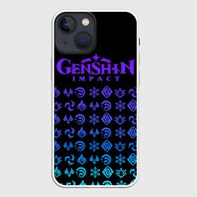 Чехол для iPhone 13 mini с принтом GENSHIN IMPACT | ЭМБЛЕМЫ NEON в Новосибирске,  |  | genshin impact | razor genshin impact | аниме | геншин | геншин импакт | игра | рэйзор геншин | сяо лин genshin | ци ци геншин импакт