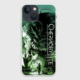 Чехол для iPhone 13 mini с принтом Chernobylite (Чернобылит игра) в Новосибирске,  |  | chernobylite | зона отчуждения | игры | сталкер | чаэс | чернобылит | чернобыль