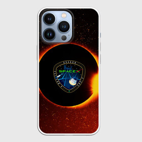 Чехол для iPhone 13 Pro с принтом SPACE X сингулярность в Новосибирске,  |  | астрономия | галактика | горизонтсобытий | илонмаск | космос | марс | ракета | сингулярность | чёрнаядыра