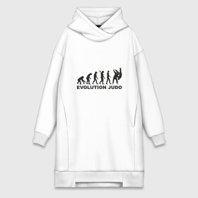 Платье-худи хлопок с принтом Эволюция Дзюдо в Новосибирске,  |  | evolution | fighter | japan | judo | mma | sport | ufc | warrior | боец | бой | воин | дзюдо | дзюдоист | единоборства | карате | поединок | спорт | спортсмен | чемпион | эволюция | япония