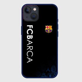 Чехол для iPhone 13 с принтом FC BARCA CHEMPION в Новосибирске,  |  | barca | barcelona | fc barca | барка | барселона