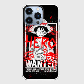 Чехол для iPhone 13 Pro с принтом One Piece: Разыскивается Манки Д Лаффи в Новосибирске,  |  | anime | hero | monkey d luffy | one piece | wanted | аниме | ванпис | манга | манки д лаффи | манки д луффи | соломенная шляпа