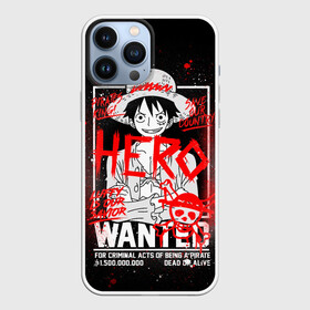 Чехол для iPhone 13 Pro Max с принтом One Piece: Разыскивается Манки Д Лаффи в Новосибирске,  |  | Тематика изображения на принте: anime | hero | monkey d luffy | one piece | wanted | аниме | ванпис | манга | манки д лаффи | манки д луффи | соломенная шляпа