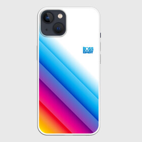 Чехол для iPhone 13 с принтом Босс Молокосос | The Boss Baby | Colors в Новосибирске,  |  | boss baby | cartoon | color | colors | logo | rainbow | the boss baby | босс молокосос | лого | логотип | малой | мелкий | молокосос | мултик | мульт | мультфильм | пёсико | радужная | цветная