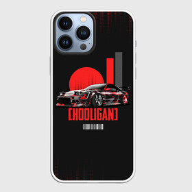 Чехол для iPhone 13 Pro Max с принтом HOOLIGAN (HOONIGAN) в Новосибирске,  |  | 240 | car | cars | drift | hooligan | hoonigan | japan | jdm | nissan | sx | авто | автомобиль | дрифт | ниссан | тачка | хулиган | хуниган | япония