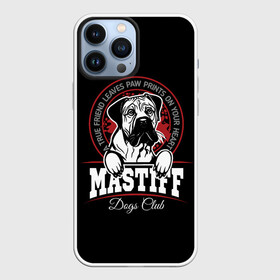 Чехол для iPhone 13 Pro Max с принтом Мастиф (Mastiff) в Новосибирске,  |  | Тематика изображения на принте: animal | cane corso | dog | fighting dog | mastiff | бойцовская собака | год собаки | дог | друг человека | животное | зверь | кане корсо | кинолог | мастиф | пёс | порода собак | собака мастиф | собаковод | четвероногий