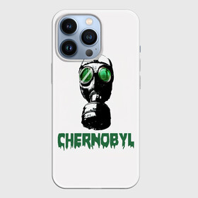 Чехол для iPhone 13 Pro с принтом СИЗ chernobylite в Новосибирске,  |  | chernobyl | game | stalker | игра | отчуждения | радиация | сталкер | чаэс | чернобль | чернобыль