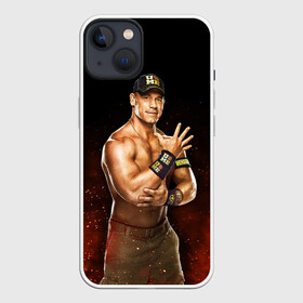Чехол для iPhone 13 с принтом Cena Jr в Новосибирске,  |  | bodybuilding | boxer | cena | hip hop | john cena | rep | rise above hate | superstar | wrestling | wwe | актер | бодибилдер | вве | ввф | джон сина | нво | поднимись над ненавистью | рестлер | рэп | сина | тяжеловес | хип хоп