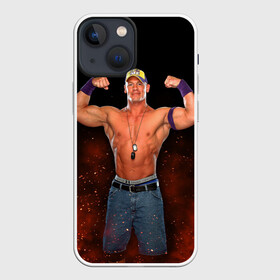 Чехол для iPhone 13 mini с принтом John Jr в Новосибирске,  |  | bodybuilding | boxer | cena | hip hop | john cena | rep | rise above hate | superstar | wrestling | wwe | актер | бодибилднр | вве | ввф | джон сина | нво | поднимись над ненавистью | рестлер | рэп | сина | тяжеловес | хип хоп